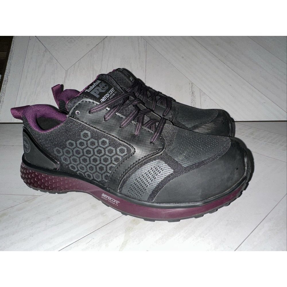 Timberland PRO Aerocore Womens Shoes Sz 9.5‎ Comp Toe (KZ3)